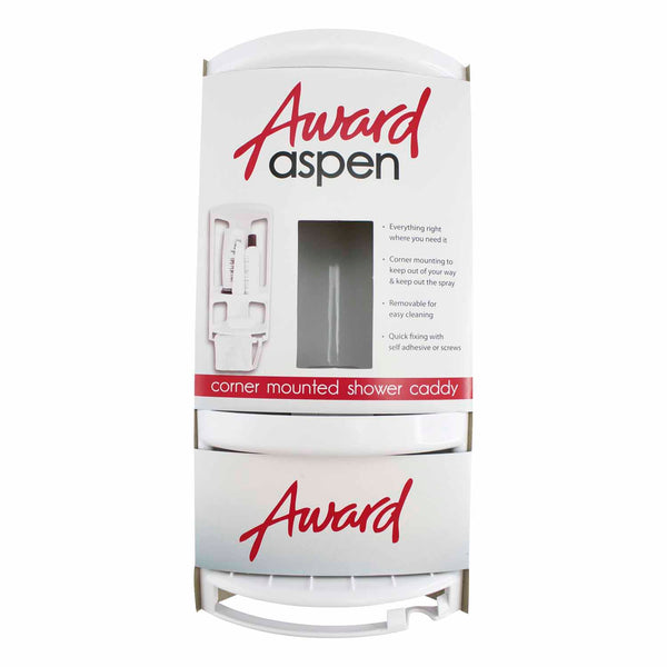 award-aspen-aspen-shower-caddy-h:-390mm,-w:-183mm,-d:-115mm-white