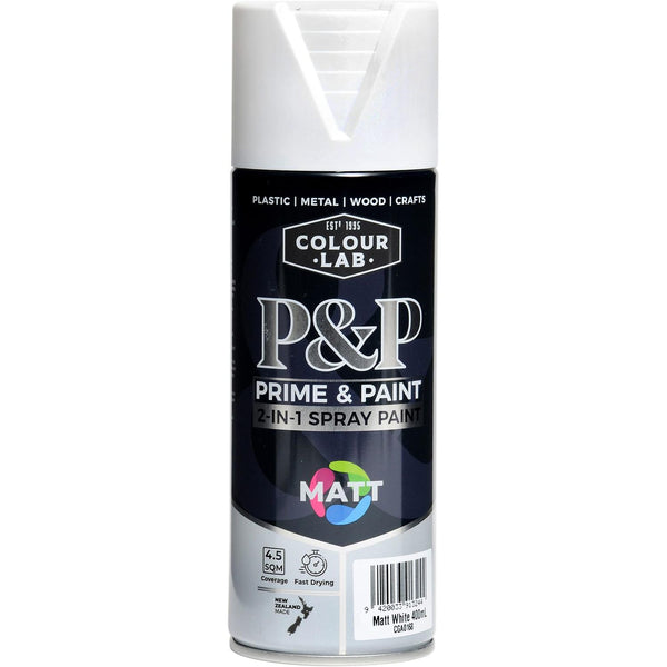 colour-lab-prime-&-paint-aerosol-spray-paint-400ml-white