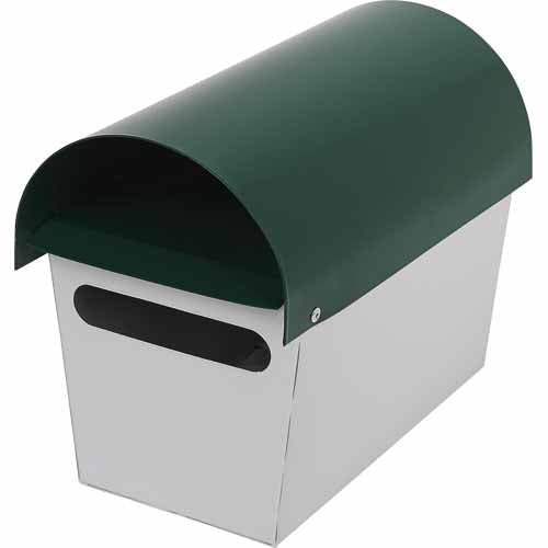 mail-boss-wagon-metal-letterbox-h:-235mm,-w:-170mm--d:-290mm-white/green