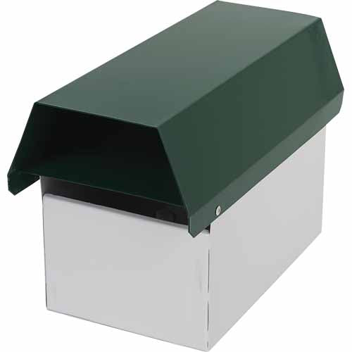 mail-boss-cottage-metal-letterbox-h:-220mm,-w:-162mm--d:-330mm-white/green