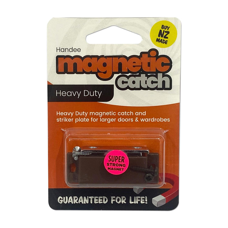 handee-magnetic-cupboard-catch-heavy-duty-brown