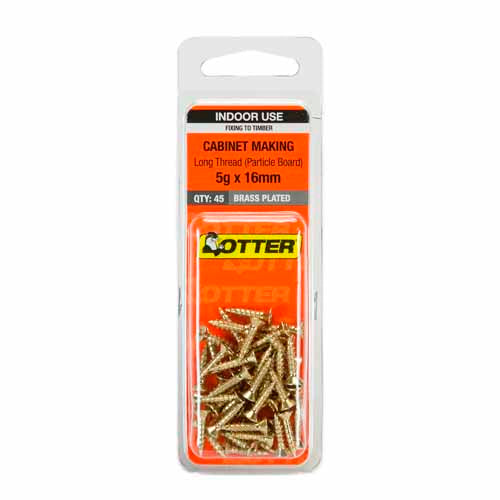 otter-cabinet-making-screws-5g-x-16mm-pack-of-45-brass-plated