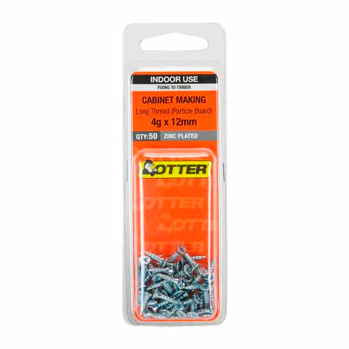 otter-cabinet-making-screws-4g-x-12mm-pack-of-50-zinc-plated