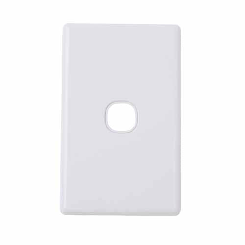 goldair-grid-plate-and-cover-1-gang-white