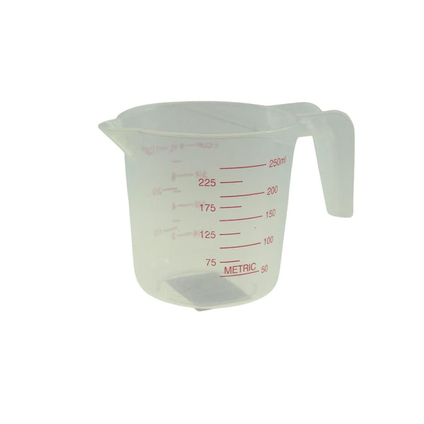 award-plastic-measuring-jug-250ml-clear