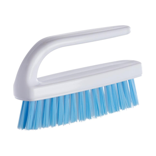 browns-curved-handle-nail-brush-105mm-blue-and-white