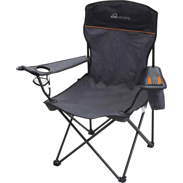kiwi-camping-camping-chair-h:-930mm,-w:-820mm,-d:-510mm-black-&-grey