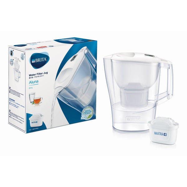 brita-aluna-water-filter-jug-2.4-litre-frosted-white