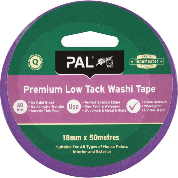pal-tapemaster-premium-low-tack-washi-painters-tape-18mm-x-50m
