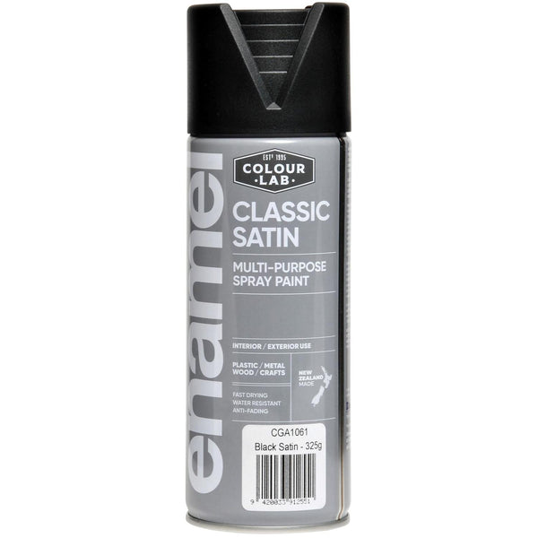 colour-lab-classic-spray-paint-325g-black-satin