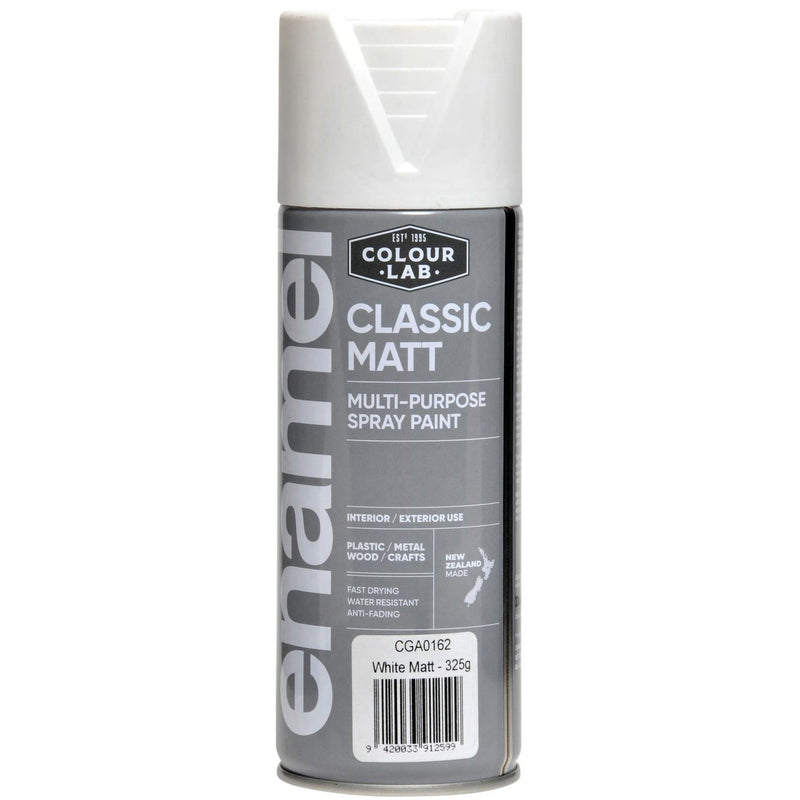 colour-lab-classic-spray-paint-325g-white-matt