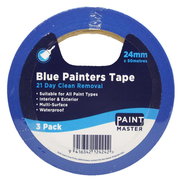 paintmaster-paintmaster-blue-painters-tape-24mm-x-50m-3-pack