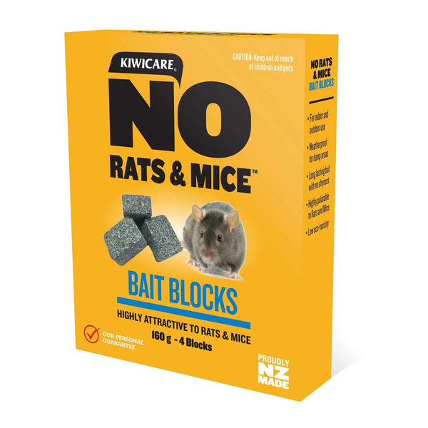 kiwicare-no-rats-&-mice-rodent-bait-blocks-160g