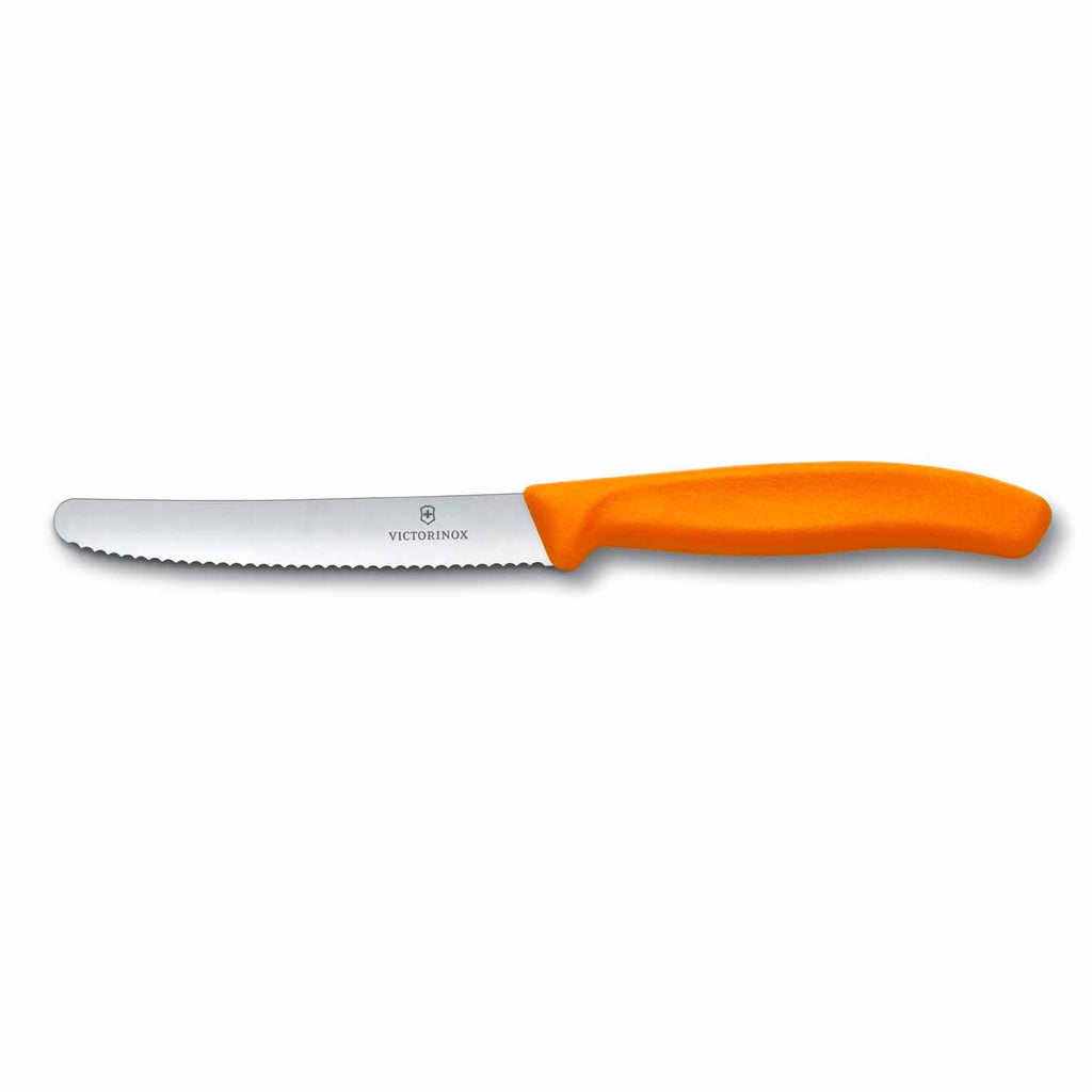 victorinox-swiss-classic-tomato-&-sausage-knife-orange