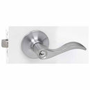 locware-naples-entrance-lever-set-satin-chrome-finish