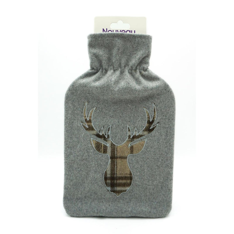 nouveau-hot-water-bottle-with-stag-design-cover
