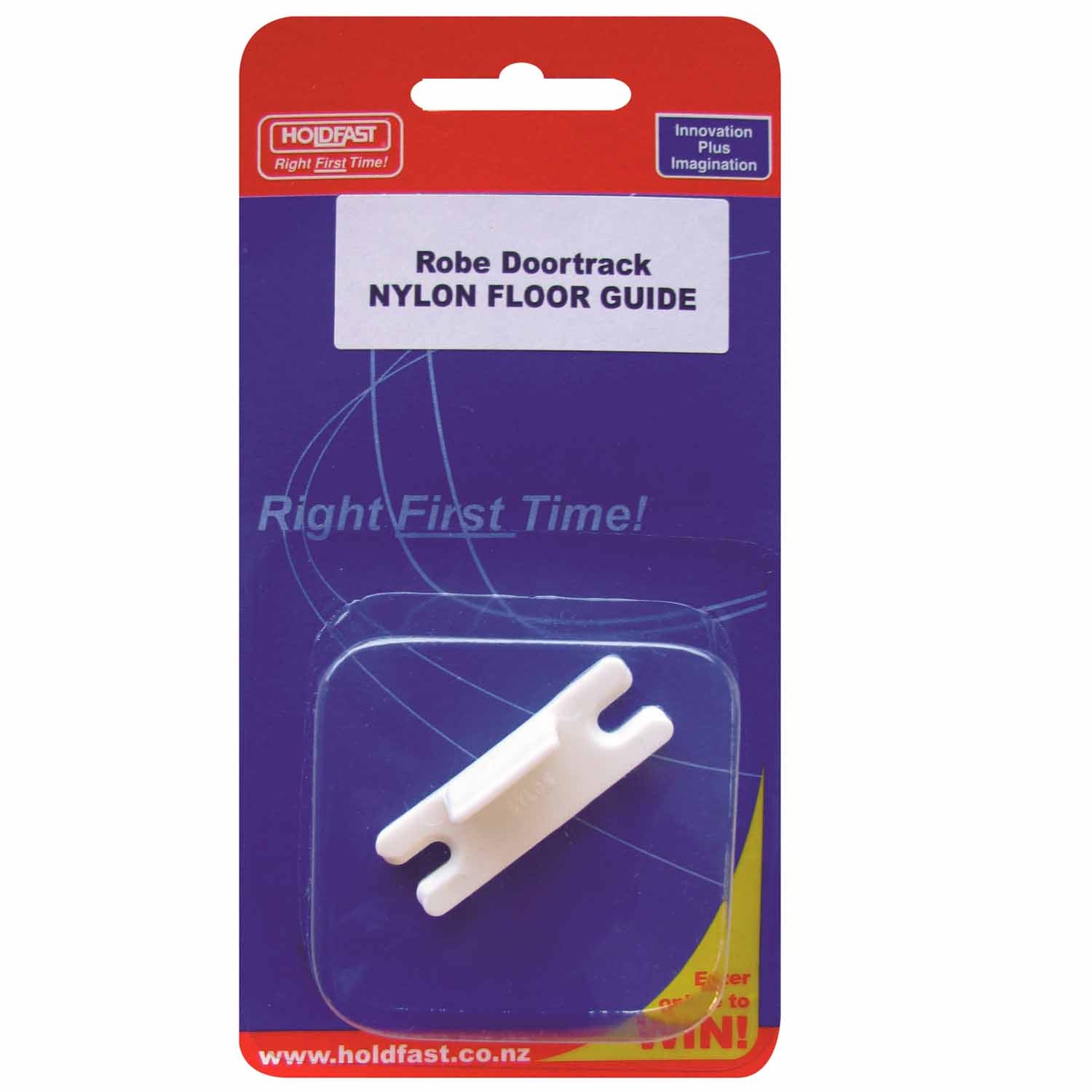 holdfast-nylon-floor-guide-w:-95mm,-d:-25mm-white