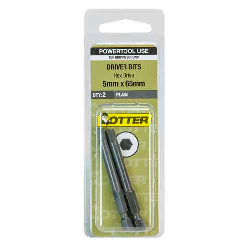 otter-hex-drive-driver-bits-5-x-65mm-pack-of-2