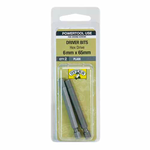 otter-hex-drive-driver-bits-6-x-65mm-pack-of-2