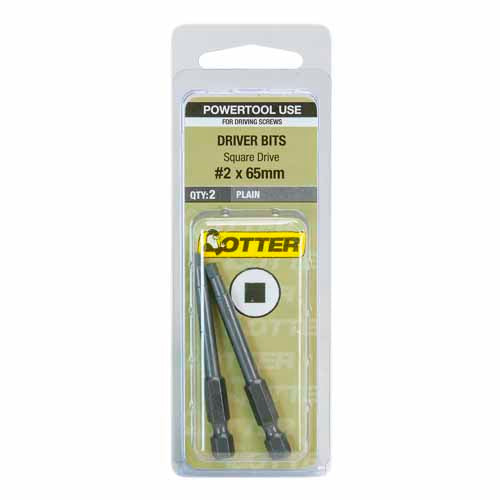 otter-square-drive-driver-bits-sq#2-x-65mm-pack-of-2