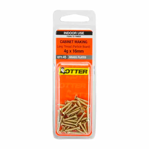 otter-cabinet-making-screws-4g-x-16mm-pack-of-45-brass-plated