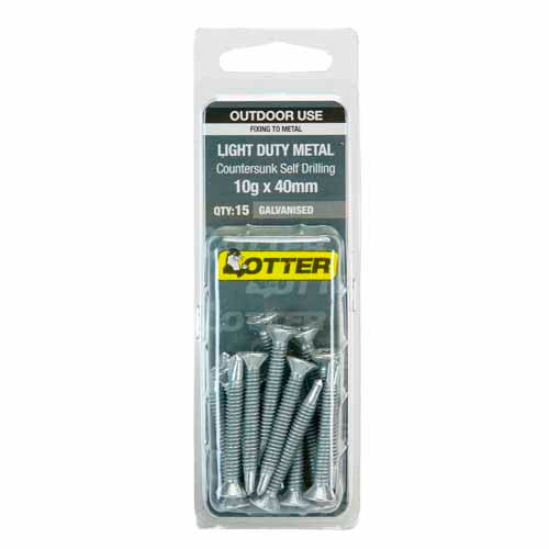 otter-light-duty-metal-screws-10g-x-40mm-pack-of-15-galvanised