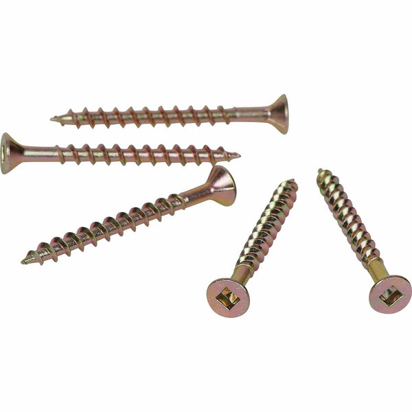 otter-chipboard-screws-8g-x-45mm-pack-of-100-zinc-gold-plated