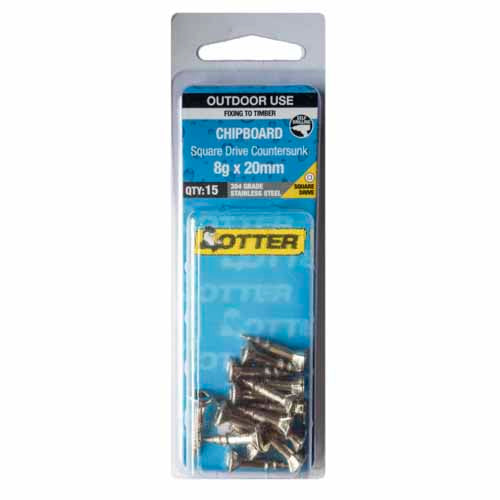 otter-chipboard-screws-8g-x-20mm-pack-of-15-stainless-steel-304