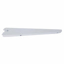 number-8-bracket-twin-slot-270mm-white