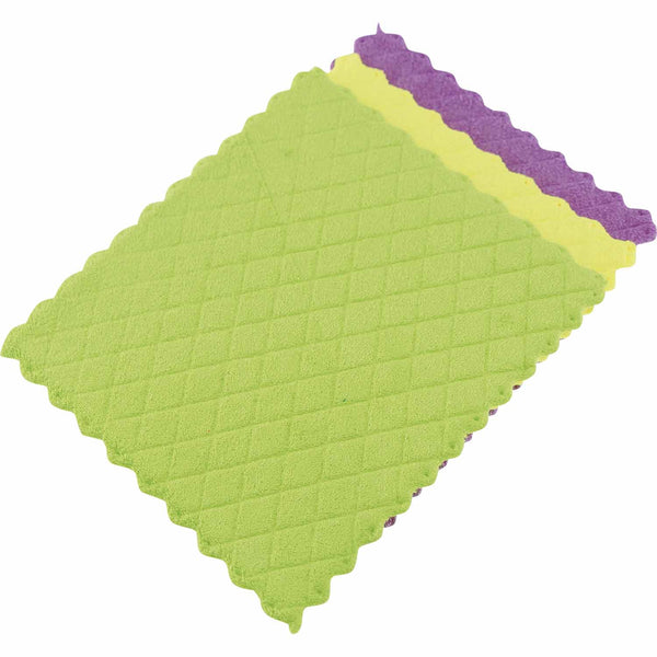 spick-n-span-kitchen-sponge-cloths-l:-200,-w:-170mm--pack-of-3-assorted-colours