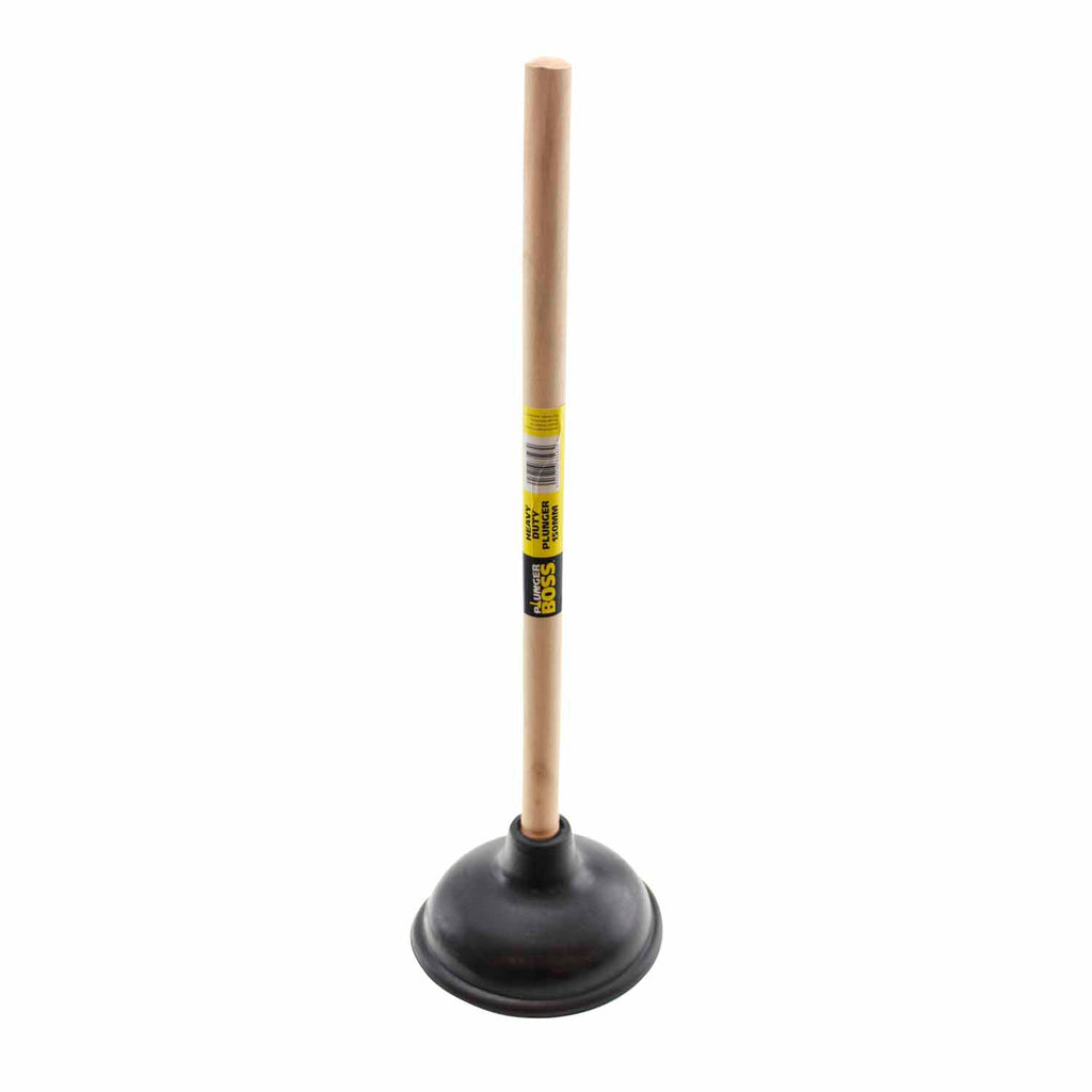 plunger-boss-large-sink-and-drain-plunger-150mm-black/brown