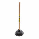 plunger-boss-large-sink-and-drain-plunger-150mm-black/brown
