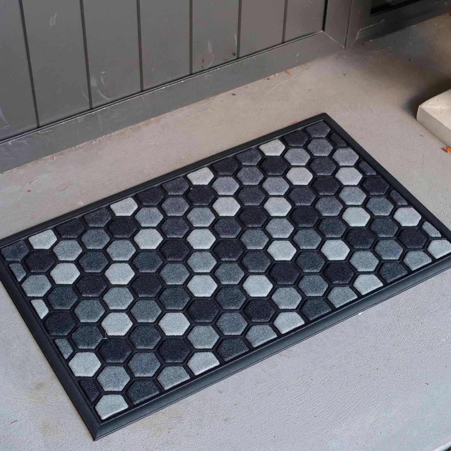 scrape-n'sorb-scrape-n-sorb-honeycomb-door-mat-w:750mm,-l:450mm-grey