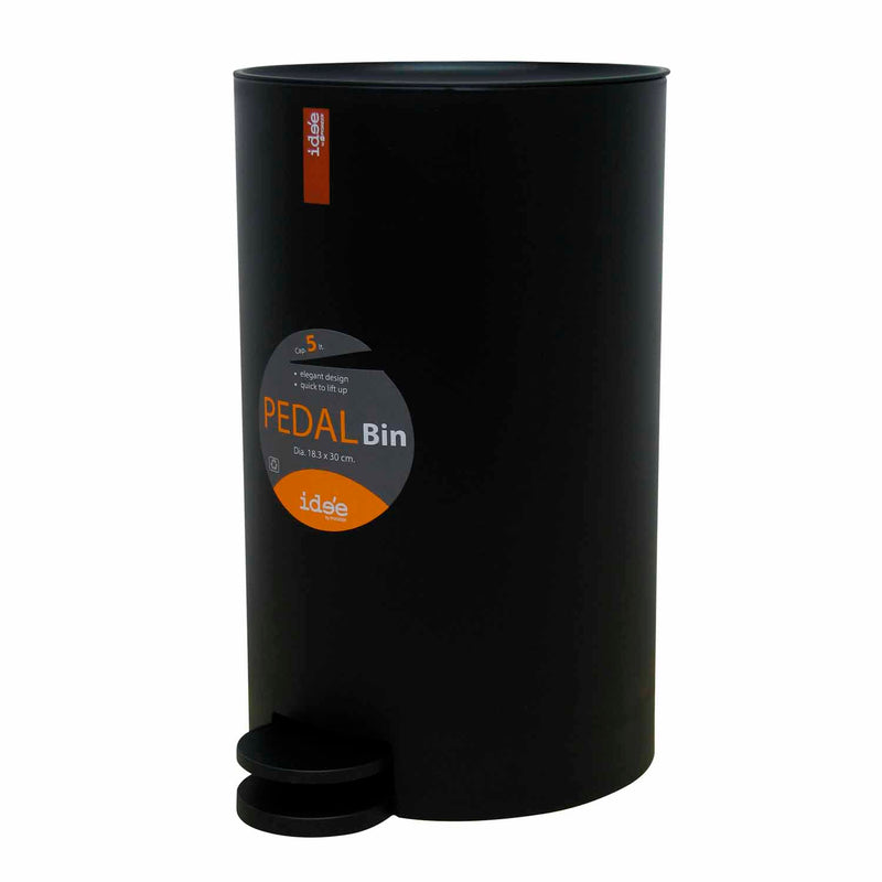 idee-pedal-bin-5l-black