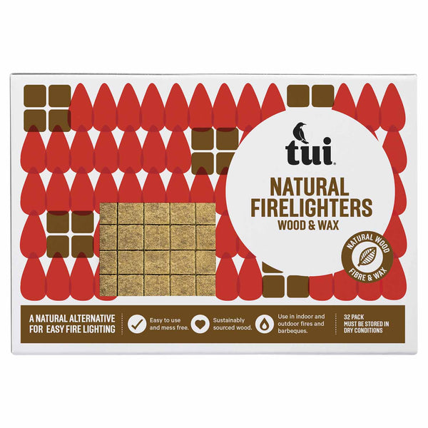 tui-wood-&-wax-firelighters-32-pack