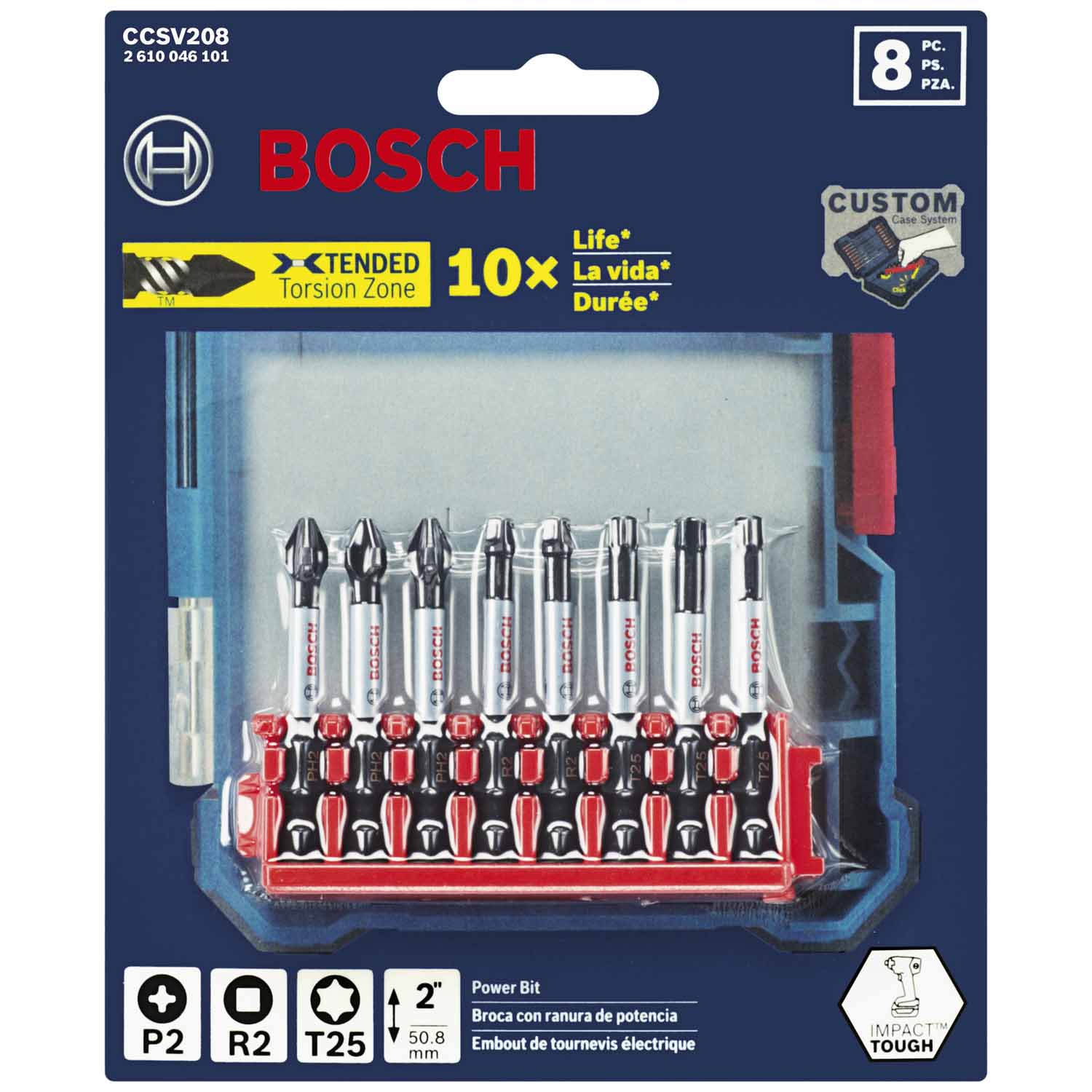 bosch-impact-tough-screwdriver-bits-for-custom-case-system-ph2/r2/t25x50mm