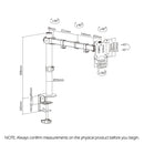 cordtech-430-810-mm-(17-32-inch)-articulating-monitor-arm