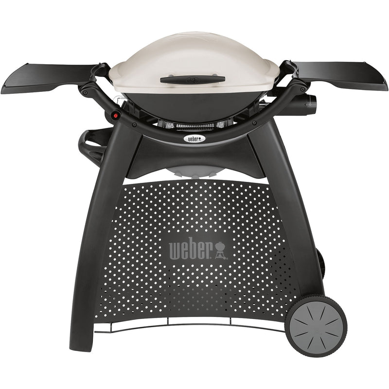 Weber Q 2000 LPG BBQ with Cart Titanium1