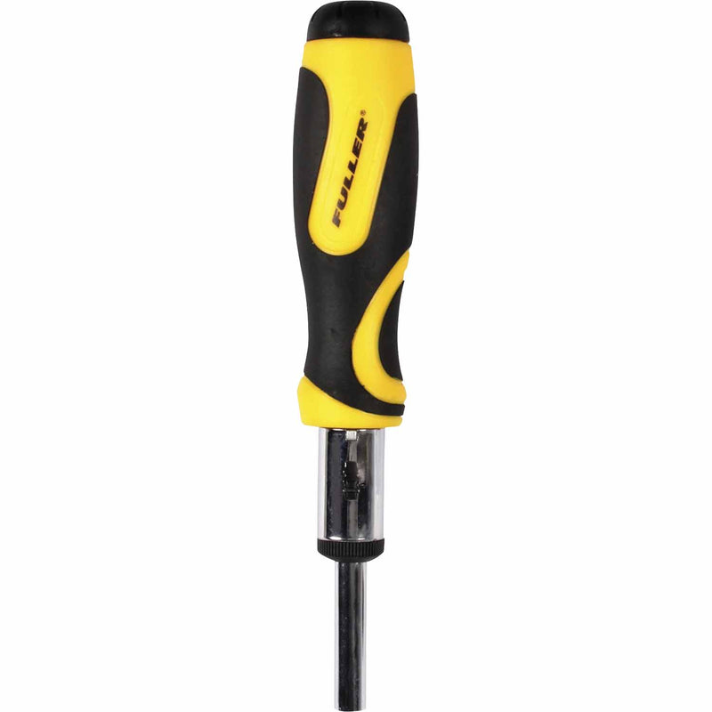 fuller-13-in-1-ratchet-screwdriver-13-piece-black-and-yellow